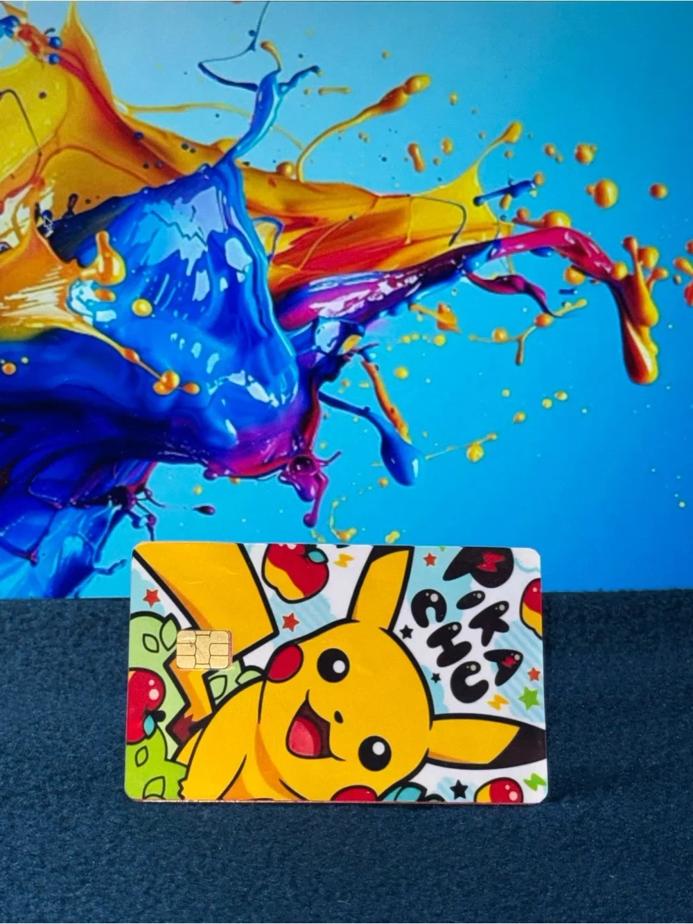 PIKACHU CREDIT DEBIT CARD SKIN DECAL CARD COVER